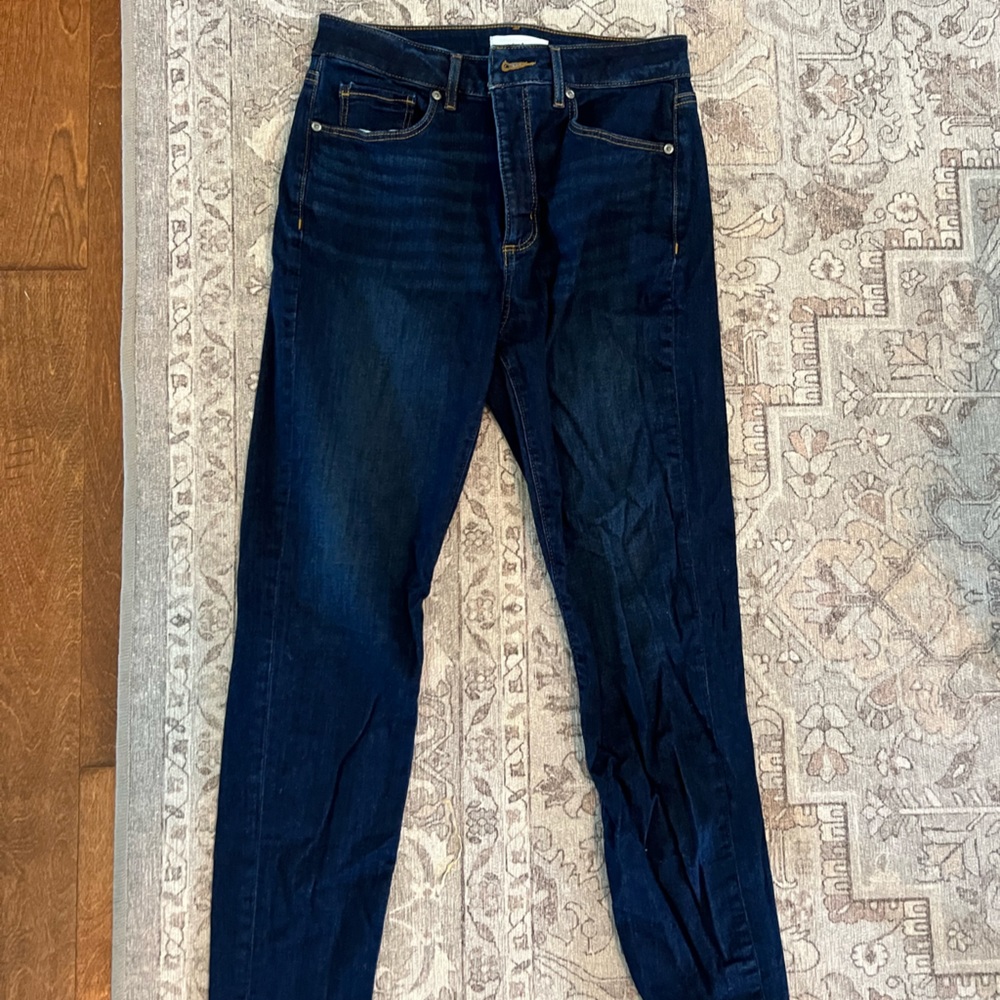 Loft curvy skinny jeans size 4